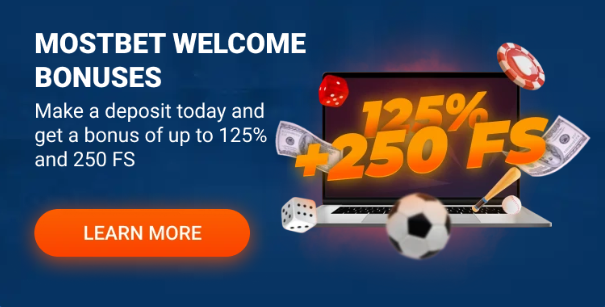 Mostbet Welcome Bonus