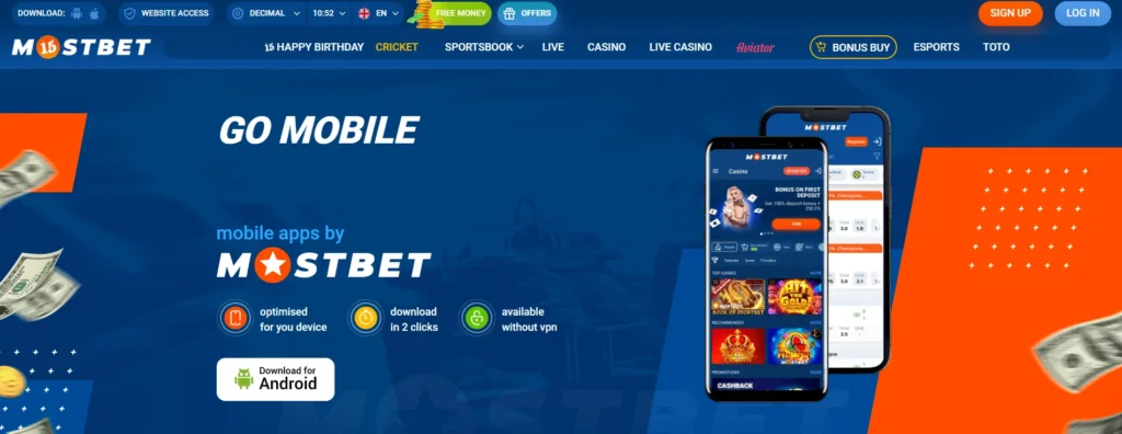 How to install Mostbet .apk on Android